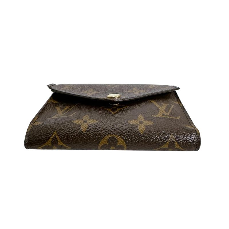 Louis Vuitton M62472 Monogram Trifold Wallet Portefeuille Victorine Trifold
