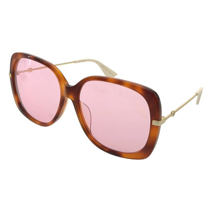 Gucci Butterfly Frame Sunglasses Pink 59