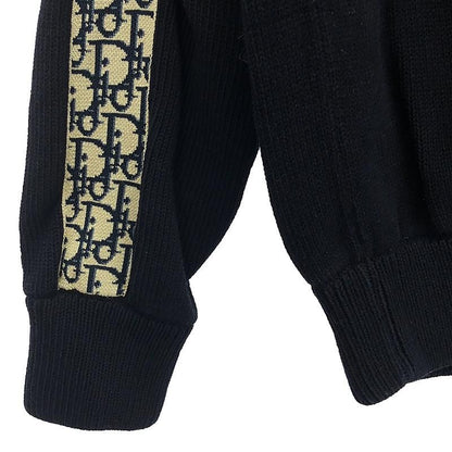 Dior | 2021aw | Oblique Cotton Silk Knit | XS | Navy | Men's