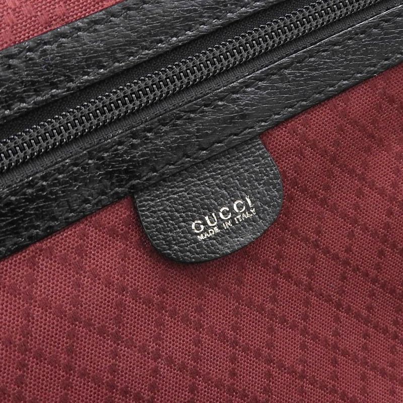 Gucci 90s Vintage Rare Item Leather 2way Shoulder Carry Travel Suit Case Bag