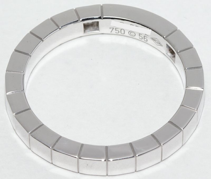 Cartier Ring 18K White Gold Diamond 2P Raniere Ring B40757