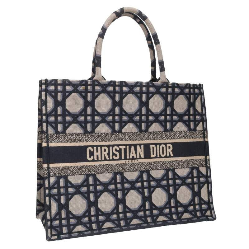 Dior Book Tote Large Macro Cannage Bag