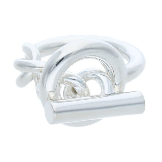 Hermes Croisette GM Silver Ring 55 13