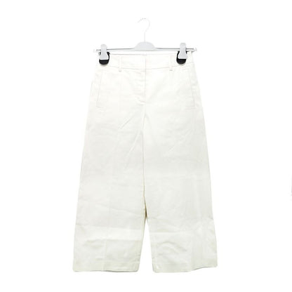 Hermes Pants White Size 38 Cotton Polyurethane Apparel