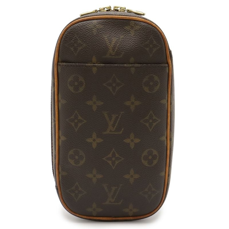 Louis Vuitton Monogram Pochette Gange Body Bag Shoulder