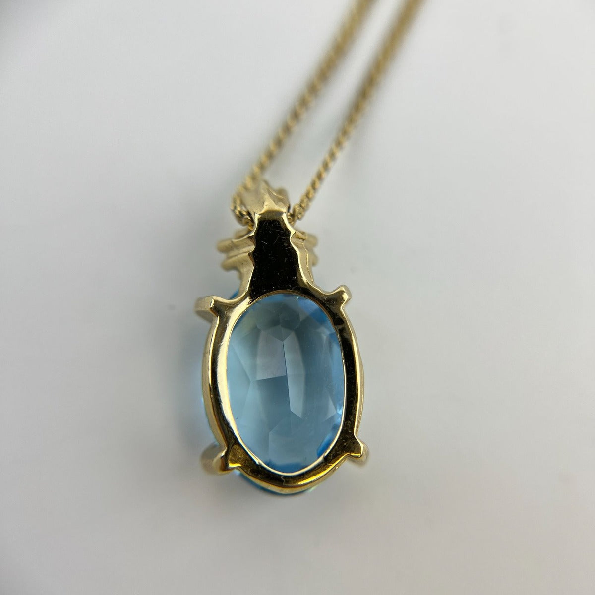 Dior Necklace Pendant Logo Gold Vintage — view 7