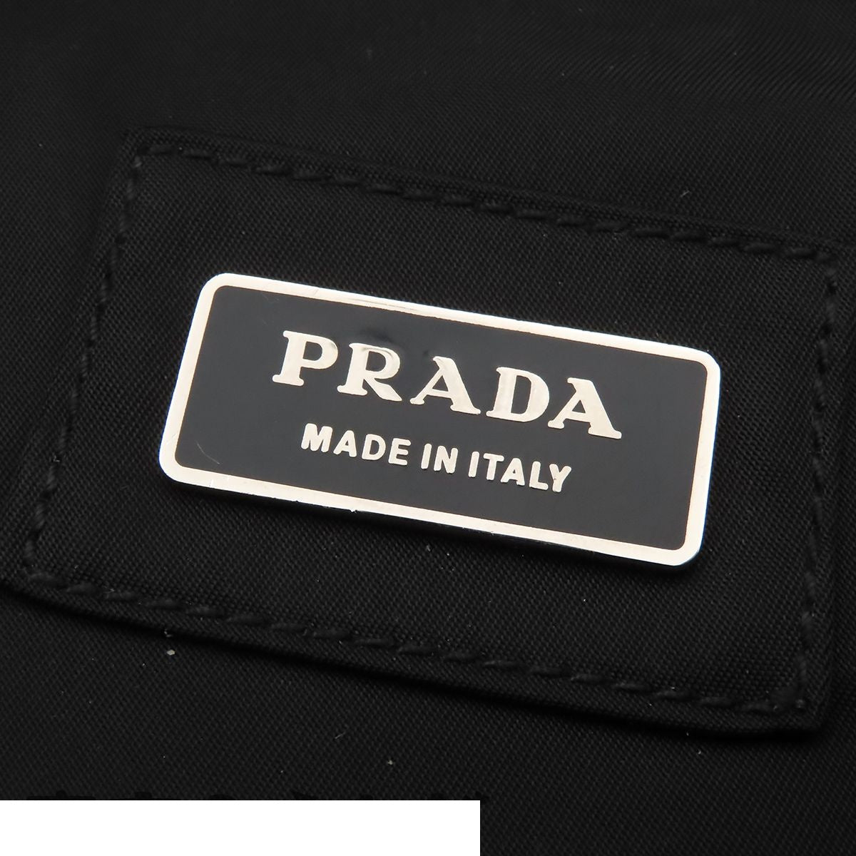 Prada Waist Bag Nero Black Tessuto Saffiano Nylon — view 6