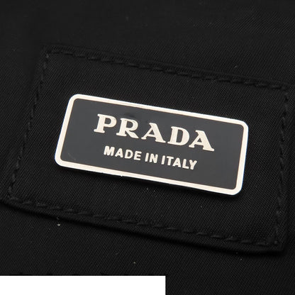 Prada Waist Bag Nero Black Tessuto Saffiano Nylon — view 6
