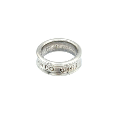 Tiffany & Co Narrow Silver Ring — view 2