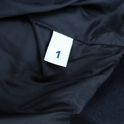 Moncler Montgenevre Wool Logo Patch Hooded Down Jacket Navy 1 Hanger — view 8