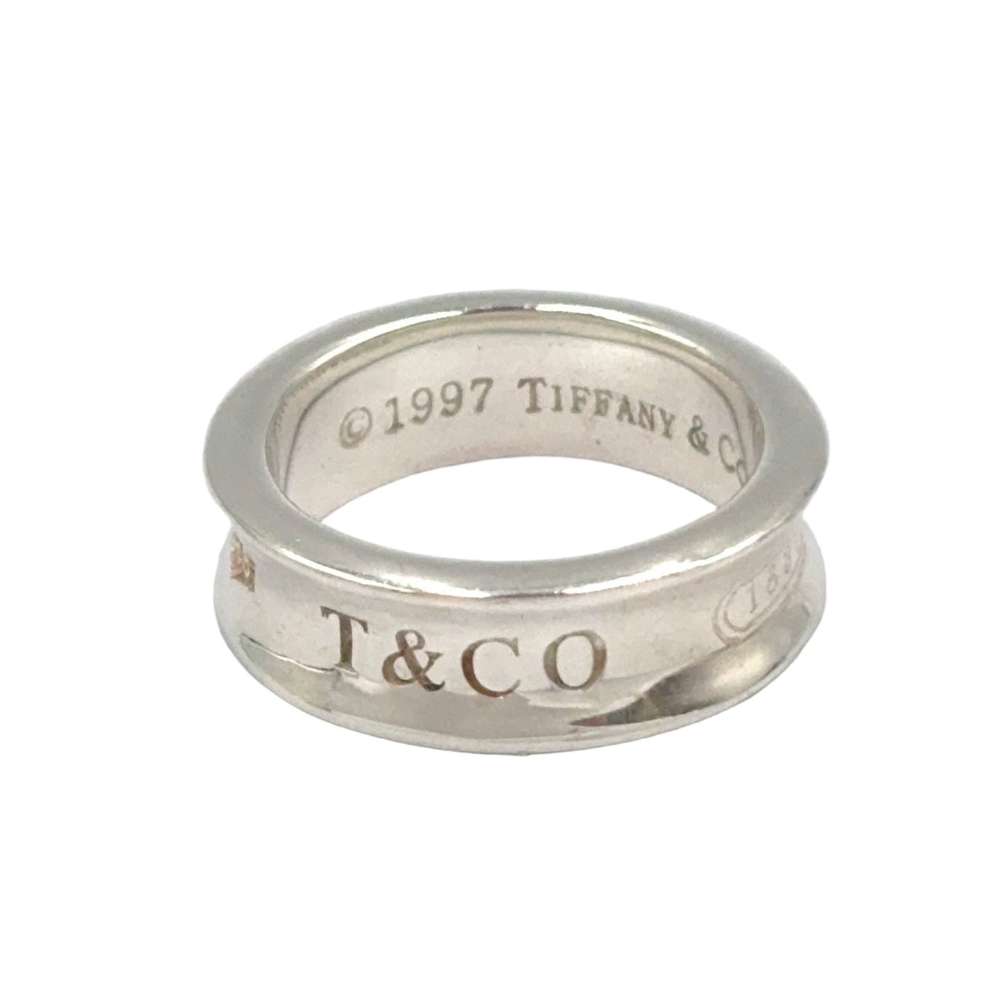 Tiffany & Co Narrow Silver Ring