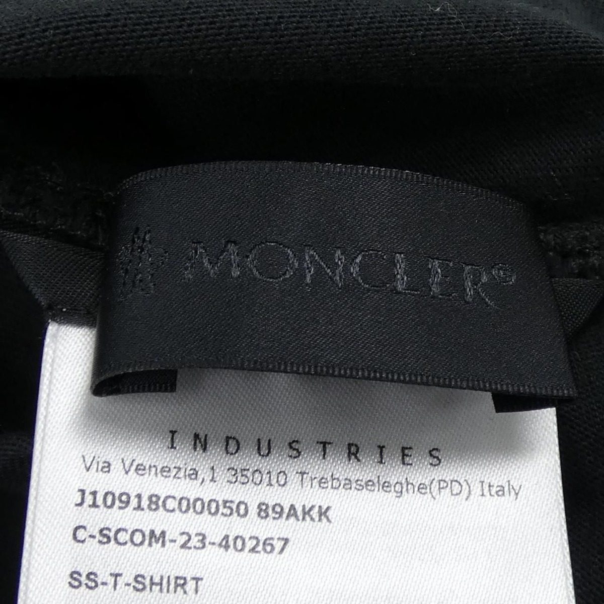 Moncler T-Shirt Black — view 4