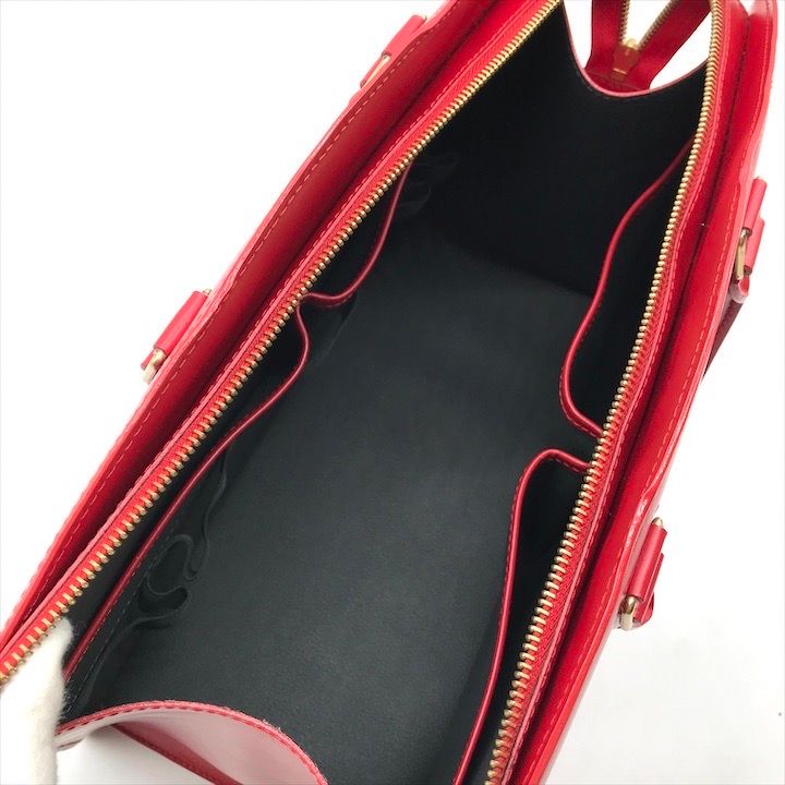 Louis Vuitton Non Stick Epi Riviera Hand Bag Red