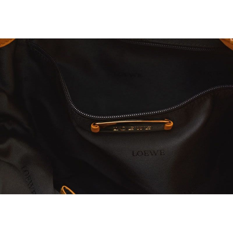 Loewe Flamenco Shoulder Bag Anagram Camel Vintage — view 12