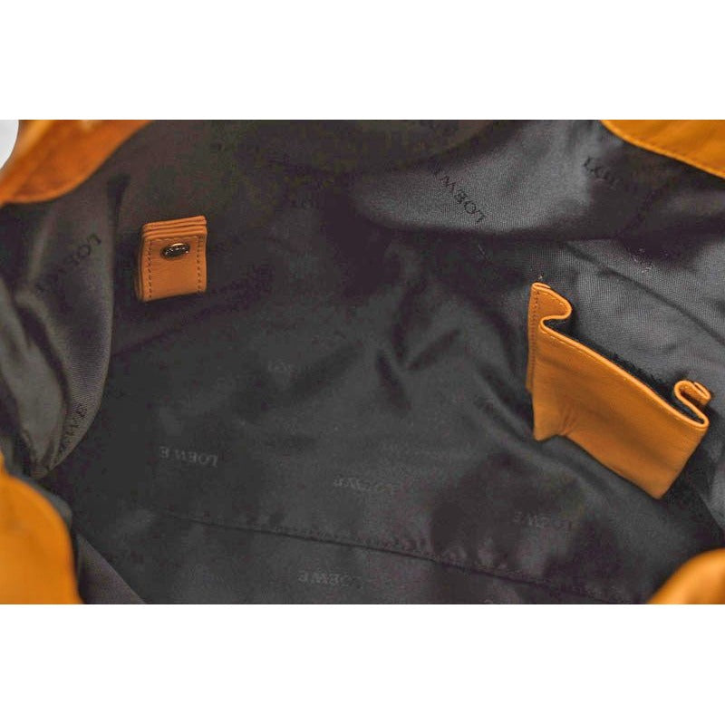 Loewe Flamenco Shoulder Bag Anagram Camel Vintage — view 13