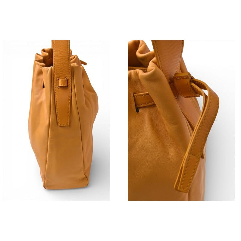 Loewe Flamenco Shoulder Bag Anagram Camel Vintage — view 3