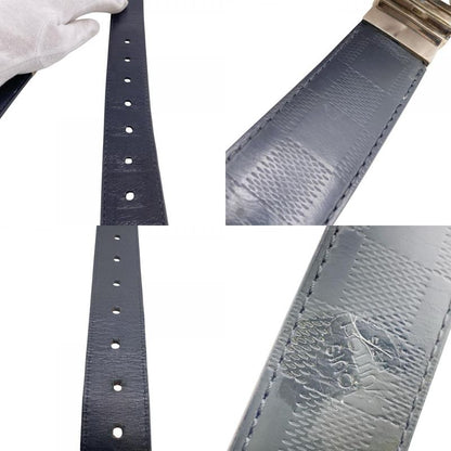 Louis Vuitton M9674 Damier Infini Belt Brand Jeans Dress Casual Business Black