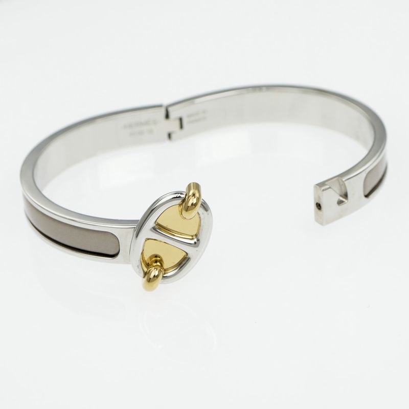 Hermes Mini Click Chaine D'ancre PM Marron Glace Gdhardware Svhardware