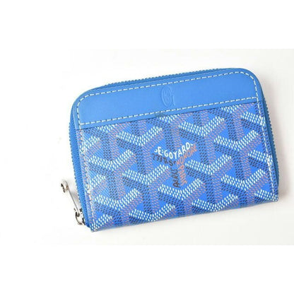 Goyard Coin Case Purse Card Wallet Matignon Mini Herringbone — view 2