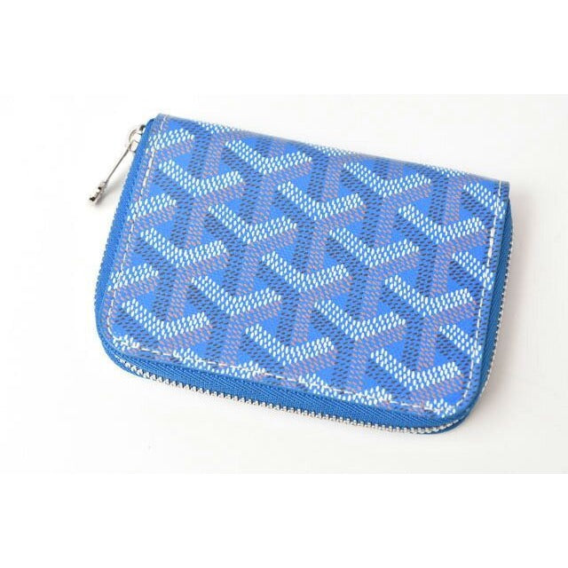 Goyard Coin Case Purse Card Wallet Matignon Mini Herringbone — view 3