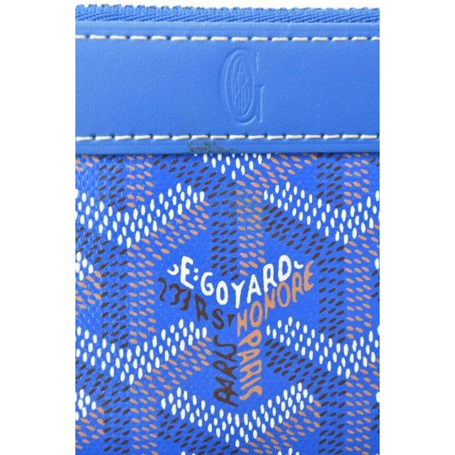 Goyard Coin Case Purse Card Wallet Matignon Mini Herringbone — view 4