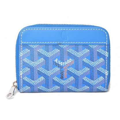 Goyard Coin Case Purse Card Wallet Matignon Mini Herringbone