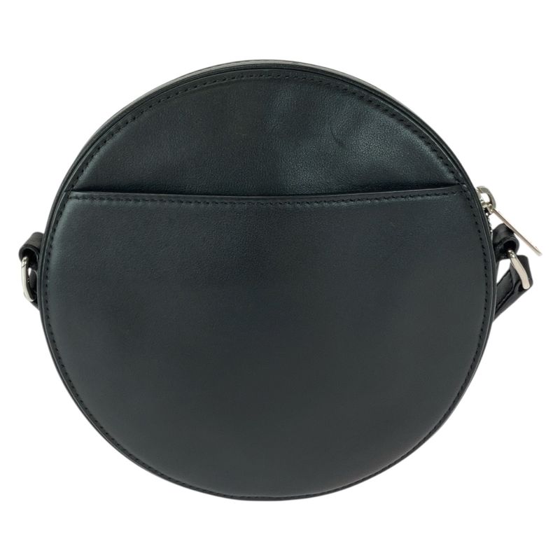 Celine Dancing Kid Logo Studded Black White Silver Hardware Leather 195883ddj38s