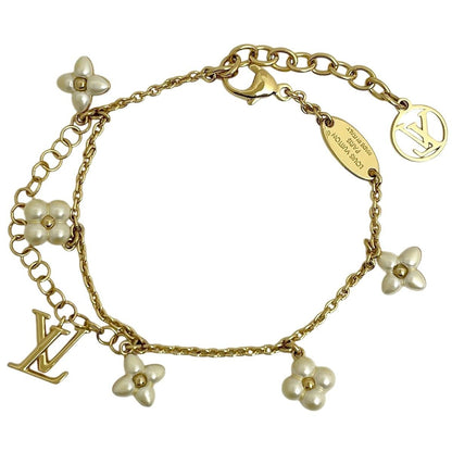 Louis Vuitton Bracelet LV Floragram Gold Plated