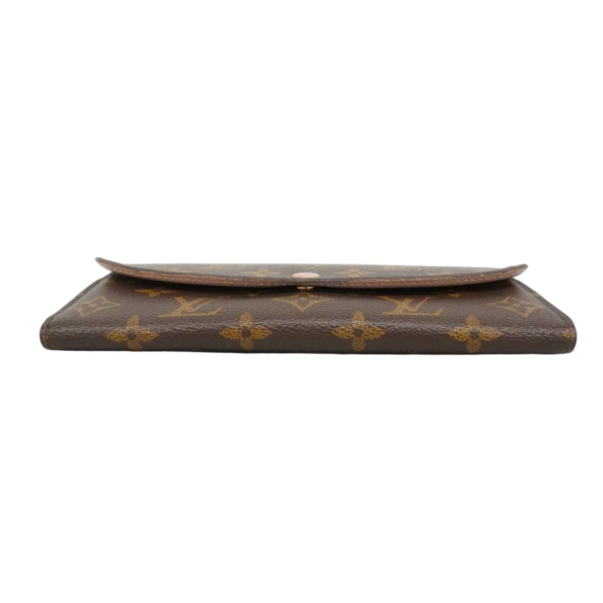Louis Vuitton Wallet Monogram Portefeuille Emily Brown Rose Velours — view 2