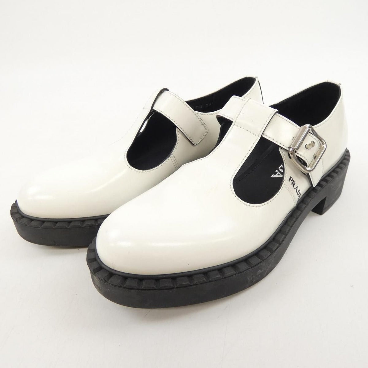 Prada Mary Jane T-strap Shoes — view 3