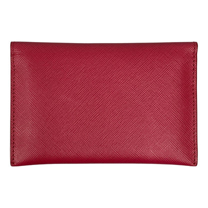 Prada Saffiano Card Case/business Card Case 1mc362 Pink