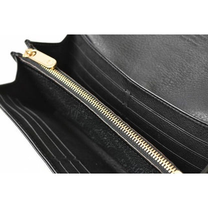 Louis Vuitton Wallet Mahina Long Portefeuille Iris Noir — view 7