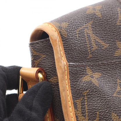 Louis Vuitton Shoulder Bag Menilmontand PM Canvas Leather — view 7