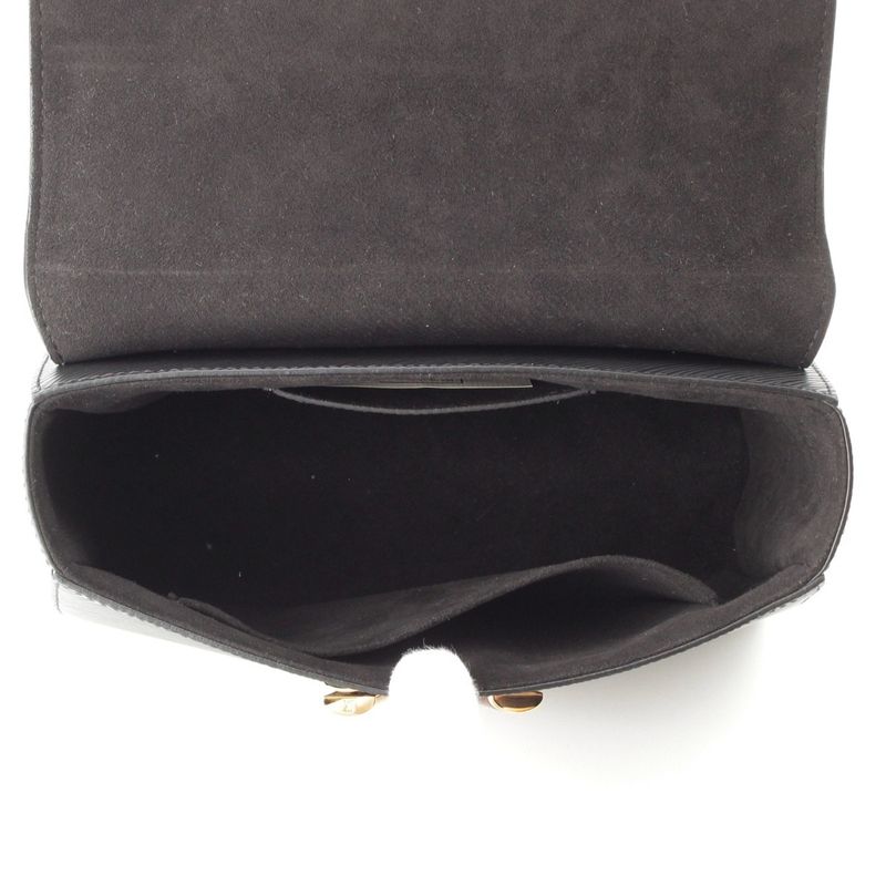 Louis Vuitton Twist MM Epi Chain LV Logo 2way Handbag M58715 Black