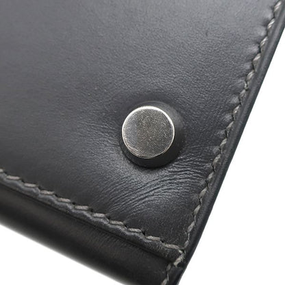 Hermes 2-Way Bag Kelly 28 Outer Stitch Box Calf Graphite Silver Hardware Gray