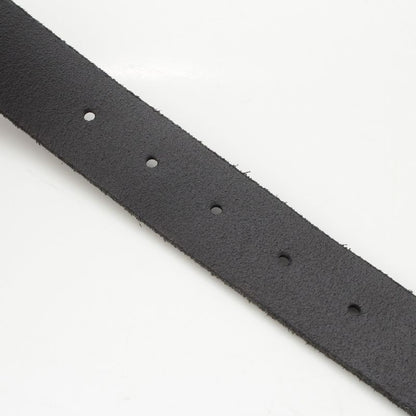 Gucci Leather GG Marmont Double G Slim Belt 414516 Black 7520