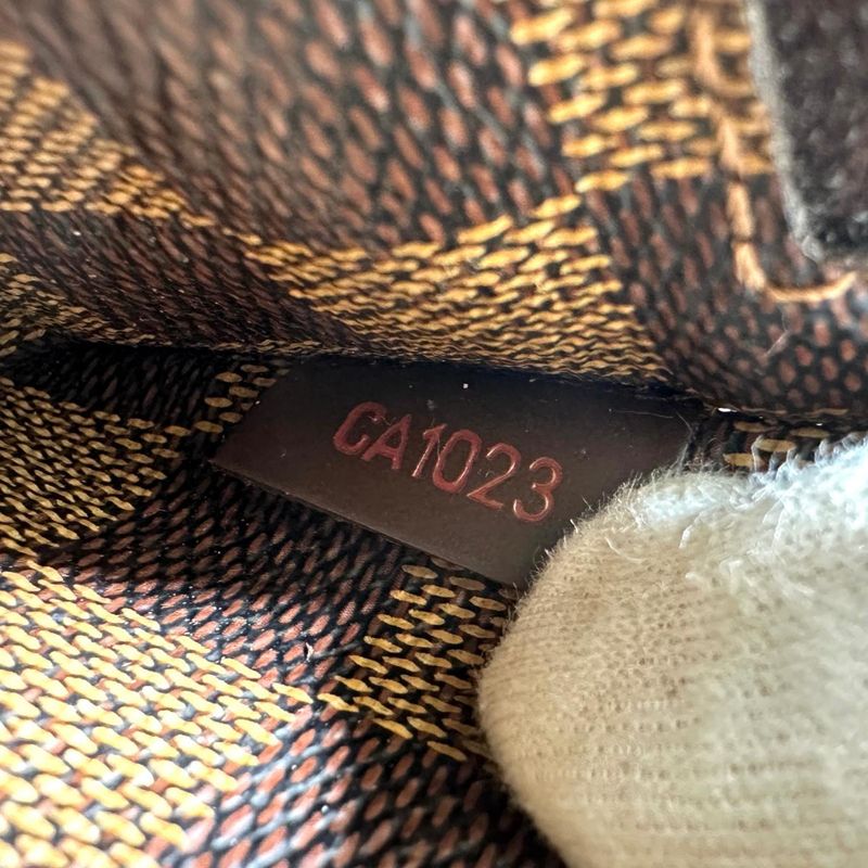 Louis Vuitton N51994 Damier Waist Pouch Geronimos Body Bag Louis Vuitton Ebène