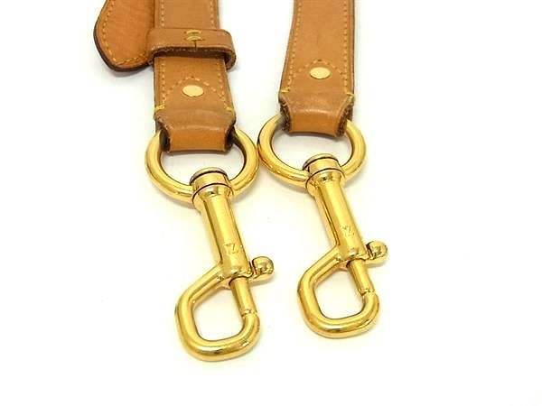 Louis Vuitton Leather Shoulder Strap For Bag Shoulder Strap Ladies Men Brown