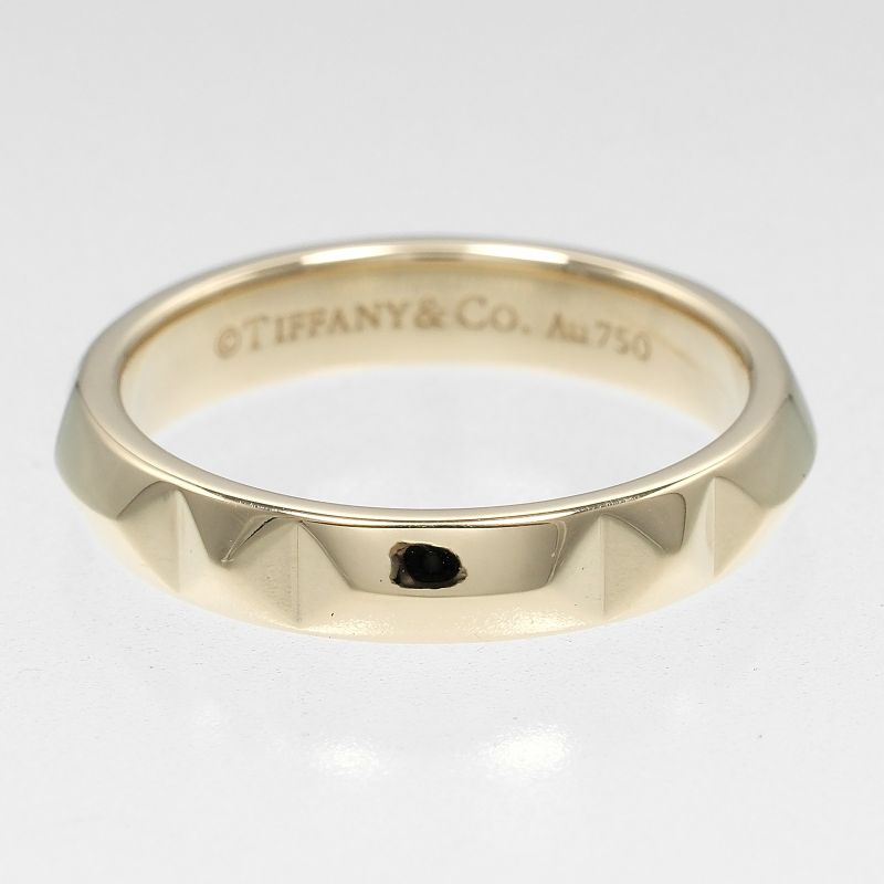 Tiffany & Co True Band 4mm (0.16in) Model 18K Yellow Gold #15 Ladies 5.83g Ring
