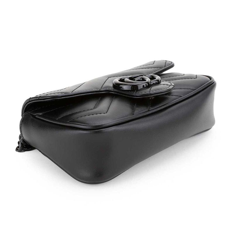 Gucci Shoulder Bag GG Marmont Black