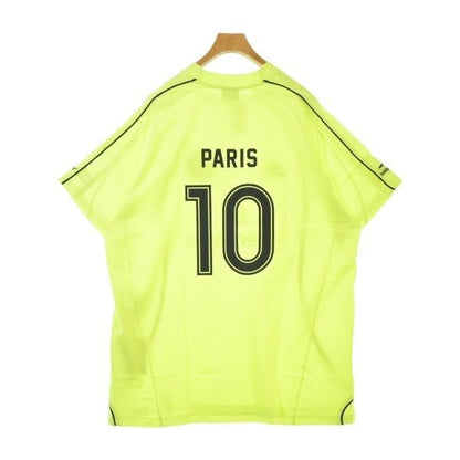 Balenciaga T-Shirt Cotton Fluorescent Yellow — view 2