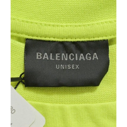 Balenciaga T-Shirt Cotton Fluorescent Yellow — view 3