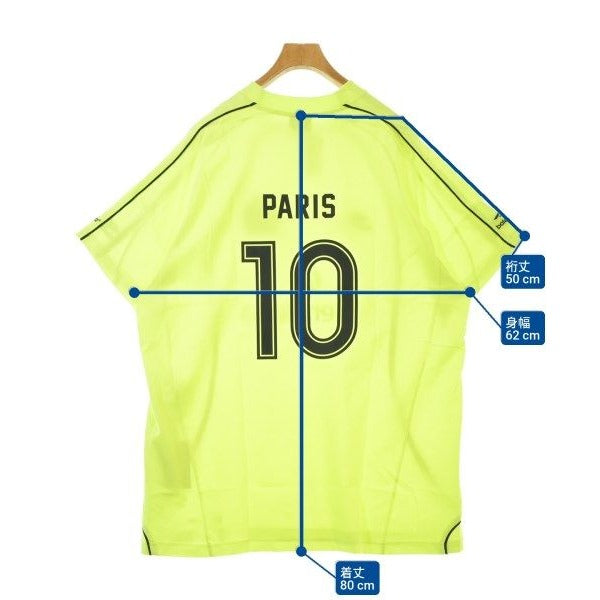 Balenciaga T-Shirt Cotton Fluorescent Yellow — view 8