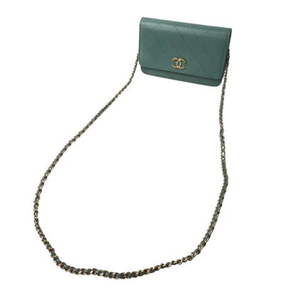 Chanel Chain Wallet Caviar Leather — view 2