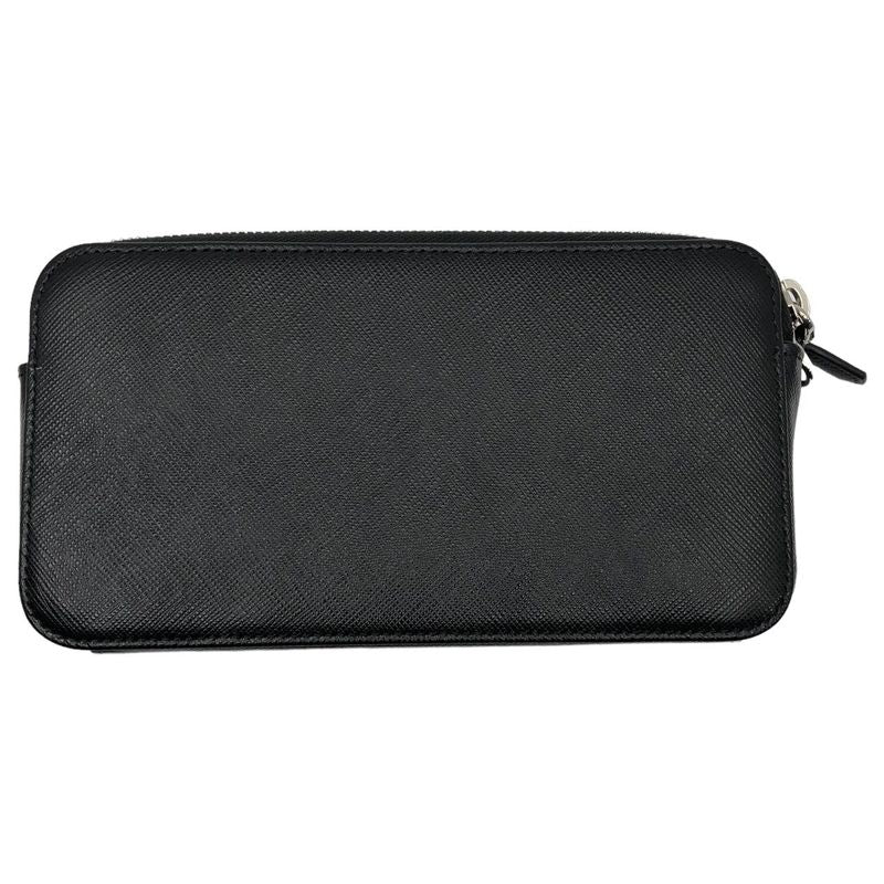 Prada Metal Appliqué Saffiano Chain Shoulder Bag Metal Appliqué Saffiano Chain