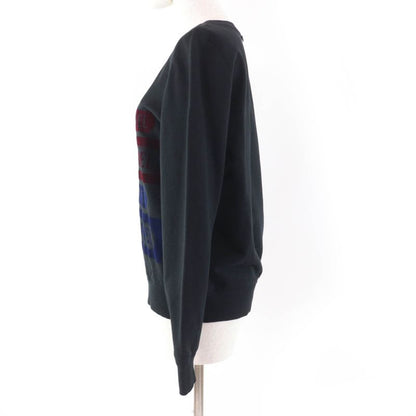 CHANEL P57408k07541 Cotton Gabrielle Coco Mark Flocked Logo Sweatshirt