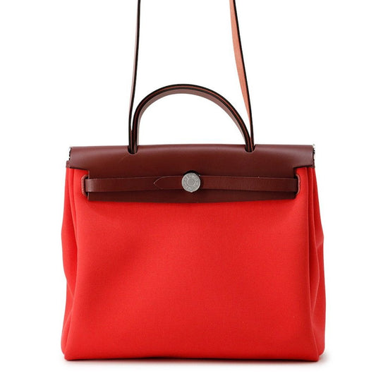 Hermes Herbag Zip PM Silver Toile Officier Le Jusserie