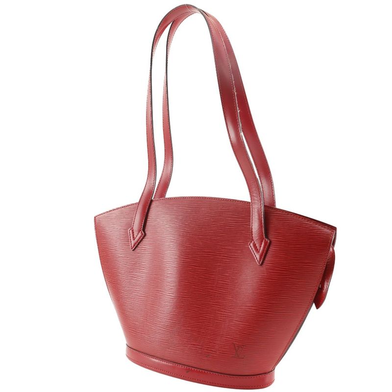 Louis Vuitton Saint-jacques M52277 Epi Leather Castilian Red As0996 Women's