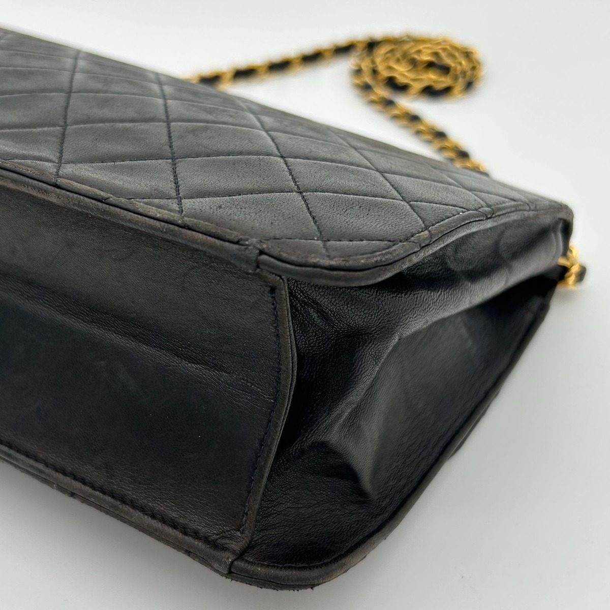 Chanel Quilted Push Lock Chain Shoulder Bag — view 12