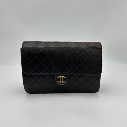Chanel Quilted Push Lock Chain Shoulder Bag — view 2